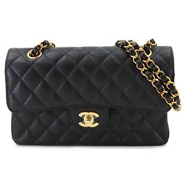 Bolsa de Ombro com Corrente Chanel Matelasse 23 Preto