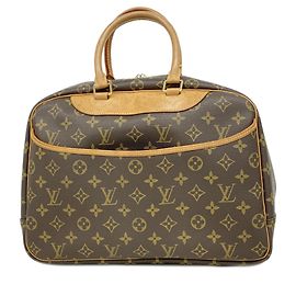 Borsa Louis Vuitton Monogram Deauville Marrone