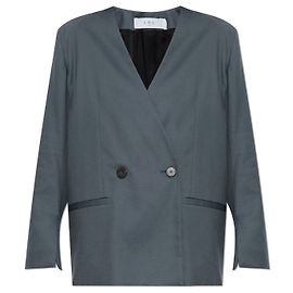 Iro Sabrine Blazer Grau Baumwolle Grau