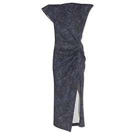 Vestido Isabel Marant Nadela Azul Algodón Azul Azul marino