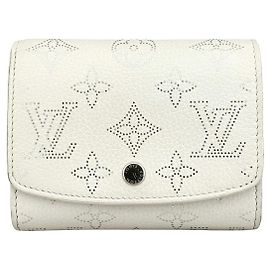 Louis Vuitton Monogram Portefeuille Iris Compact Wallet Blanco