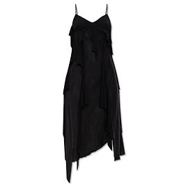 Vestido midi negro D-ANCER Diesel Negro