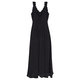 Vestido maxi Freda Isabel Marant preto de viscose Preto