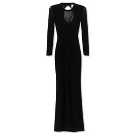 Isabel Marant Florie Maxi Dress Black Black