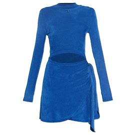 Diesel M-CENIL Blue Dress Blue