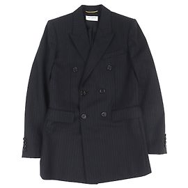 Yves Saint Laurent Giacca in lana Saint Laurent Paris Nero