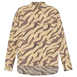 Camicia Iro Deriana in cotone gialla Giallo