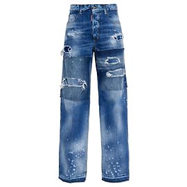 Jeans San Diego Dsquared2 Blu Cotone Blu