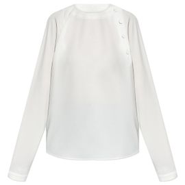 Emporio Armani White Long-Sleeve Top White