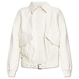 Iro Lederjacke "Manka" Weiß