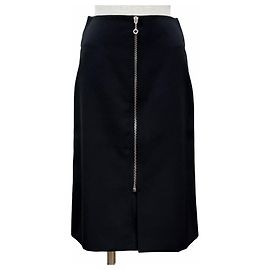 Hermès Hermes Wollrock Schwarz