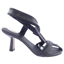 Autre Marque Sandali in pelle NEOUS Nero