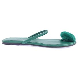 Autre Marque Sandales en cuir ALUMNAE Vert