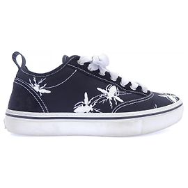 Dior Homme Sneaker Schwarz Weiß Leder Schwarz Weiß