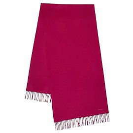 Hermès Écharpe en cachemire Hermes Recto Verso Rouge