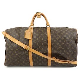 Louis Vuitton Keepall Bandouliere Monogram Canvas 60 Brown