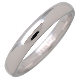 Tiffany & Co. Classic Ehering Platin 2mm Silber