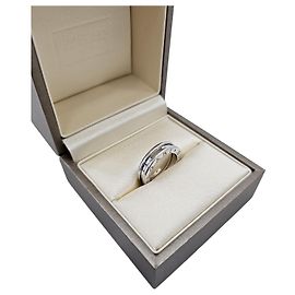 Bulgari B.zero1 1-Band Weißgoldring Größe 48 Weiß