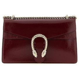 Gucci Borsa a tracolla in vitello rossa Rosso