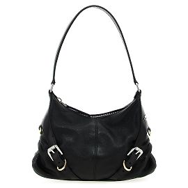Givenchy Borsa a tracolla in pelle di agnello nera Nero