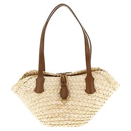 Dolce & Gabbana Bolsa de ombro em cortiça bege Bege