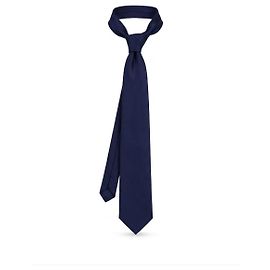 Cravatta in seta blu Givenchy Blu
