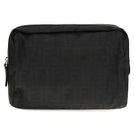 Fendi Andere Accessoires aus schwarzem Polyester Schwarz