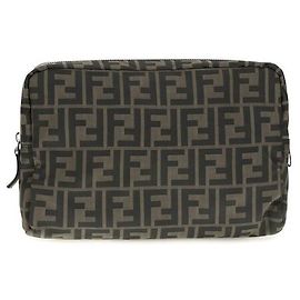 Fendi Brown Polyester Other Accessories Brown