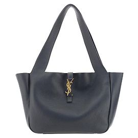 Autre Marque Bolsa de ombro Bos Taurus em couro de bezerro preto Preto
