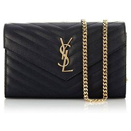 Autre Marque Carteira com Corrente Monogram Multicor
