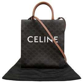 Céline Borsa Tote Verticale Small Tan Marrone
