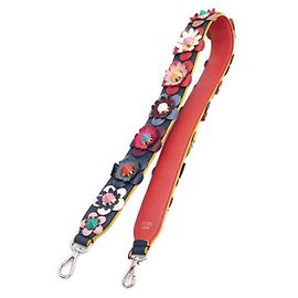 Fendi Floral Multicolor Leather Bag Shoulder Strap Multiple colors