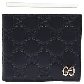 Gucci Portafoglio in pelle Dorian Sima Nero