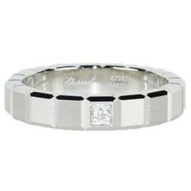 Chopard Anel Ice Cube em ouro branco e diamantes Branco