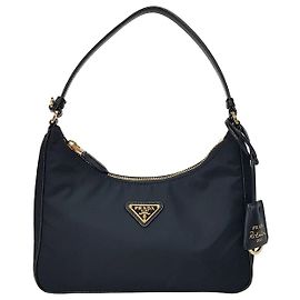 Prada  mala Hobo Mini Re-Edition Preto