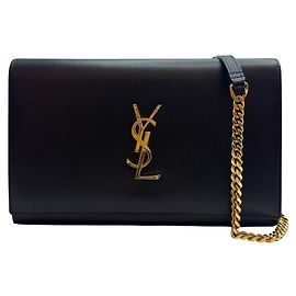 Autre Marque Sac à épaule Monogram Chain Gold Noir