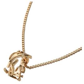 Autre Marque Colar de metal CASSANDRE Dourado