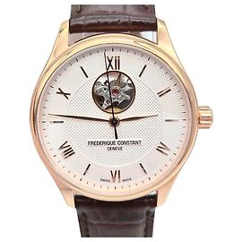 Autre Marque Relógio Classic Heartbeat Gold Branco