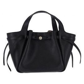 Petit sac cabas ROMY Tory Burch noir en cuir Noir