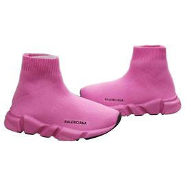 Balenciaga Baskets Kids Speedrunner Taille Marron