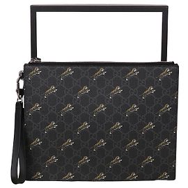 Gucci Tiger Printed Medium Strap Clutch Bag Multiple colors