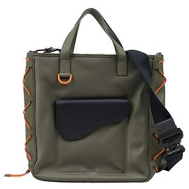Dior Saddle Tote Schultertasche Braun