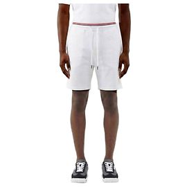 Thom Browne Bermudas Bag Loops de Piqué de Algodón Blanco