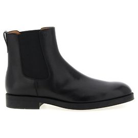 Tod's Leder Stiefeletten Schwarz Schwarz