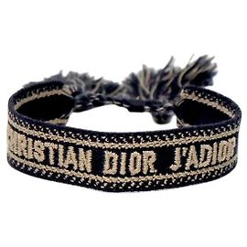Dior Blue Jacquard Bracelet Blue