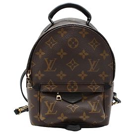 Louis Vuitton Mini Mochila Monogram Palm Springs Marrom