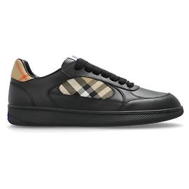 Burberry Leather Check Terrace Sneakers Brown