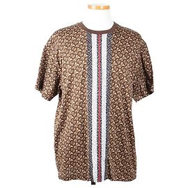 Burberry Monogram Stripe Brown Multicor