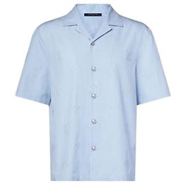 Louis Vuitton Chemise à manches courtes à col ouvert Monogram Boucle Multicolore