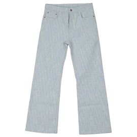 Dior Oblique Denim Pants Size Blue